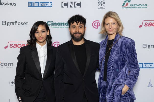 Ceremonie Des Lumieres 2026 Nadia Melliti, Amine Bouhafa and guest attends the Ceremonie Des Lumieres 31th International Press Award Ceremony at l Institut du Monde Arabe on January 18, 2026 in Paris, France. Photo by Nasser Berzane ABACAPRESS.COM Paris France  Copyright: xBerzanexNasser ABACAx