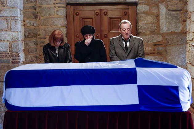 Some people gives their last goodbye in front of the coffin with the remains of Princess Irene of Greece and Denmark at Church of Saint Eleutherius, next to the Metropolitan cathedreal of Athens, Greece on 19 January 2026 where will take place the funeral of Princess Irene of Greece and Denmark, who died in Madrid last 15 January. Funeral of Princess Irene of Greece and Denmark in Athens !ACHTUNG: NUR REDAKTIONELLE NUTZUNG!  Copyright: xMariscalx GRAF959 20260119-55019104604_1