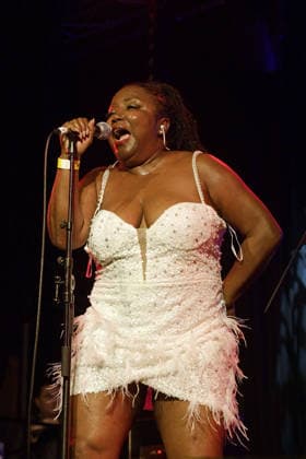 Robbin Kapsalis performing at The January Blues Festival LONDON, ENGLAND - JANUARY 18: Robbin Kapsalis performing at The January Blues Festival at 229 The Venue on January 18, 2026 in London, England. CAP MAR MAR Great Britain Copyright: xMartinxHarris CapitalxPicturesx