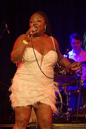 Robbin Kapsalis performing at The January Blues Festival LONDON, ENGLAND - JANUARY 18: Robbin Kapsalis performing at The January Blues Festival at 229 The Venue on January 18, 2026 in London, England. CAP MAR MAR Great Britain Copyright: xMartinxHarris CapitalxPicturesx