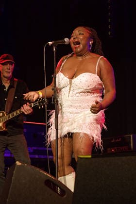 Robbin Kapsalis performing at The January Blues Festival LONDON, ENGLAND - JANUARY 18: Robbin Kapsalis performing at The January Blues Festival at 229 The Venue on January 18, 2026 in London, England. CAP MAR MAR Great Britain Copyright: xMartinxHarris CapitalxPicturesx