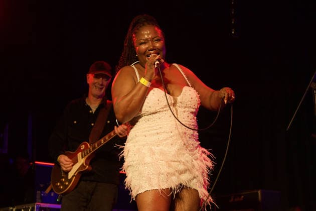 Robbin Kapsalis performing at The January Blues Festival LONDON, ENGLAND - JANUARY 18: Robbin Kapsalis performing at The January Blues Festival at 229 The Venue on January 18, 2026 in London, England. CAP MAR MAR Great Britain Copyright: xMartinxHarris CapitalxPicturesx
