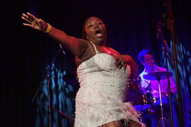 Robbin Kapsalis performing at The January Blues Festival LONDON, ENGLAND - JANUARY 18: Robbin Kapsalis performing at The January Blues Festival at 229 The Venue on January 18, 2026 in London, England. CAP MAR MAR Great Britain Copyright: xMartinxHarris CapitalxPicturesx