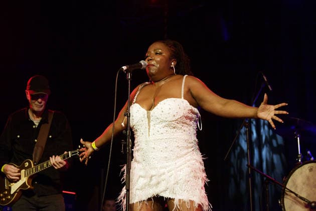 Robbin Kapsalis performing at The January Blues Festival LONDON, ENGLAND - JANUARY 18: Robbin Kapsalis performing at The January Blues Festival at 229 The Venue on January 18, 2026 in London, England. CAP MAR MAR Great Britain Copyright: xMartinxHarris CapitalxPicturesx