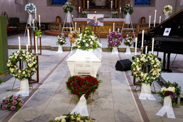 The funeral ceremony for Sverre Anker Ousdal, Oslo 20260119 The coffin of the deceased actor Sverre Anker Ousdal for the funeral in Oslo Cathedral on Monday Ousdal died January 3 after a short hospital stay, 81 years old Photo Heiko Junge NTB Oslo Norway YZSpguROTds EDITORIAL USE ONLY Ref BNC ENTYZSpguROTds jpg  Copyright: xHeikoxJungex xNTBx