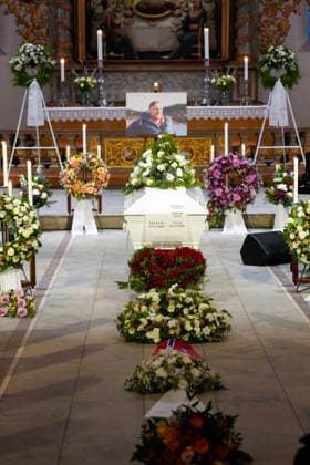 The funeral ceremony for Sverre Anker Ousdal, Oslo 20260119 The coffin of the late actor Sverre Anker Ousdal for the funeral in Oslo Cathedral on Monday Ousdal died January 3 after a short hospital stay, 81 years old Photo Heiko Junge NTB Oslo Norway 3aLn78zz Ok EDITORIAL USE ONLY Ref BNC ENT3aLn78zz Ok jpg  Copyright: xHeikoxJungex xNTBx