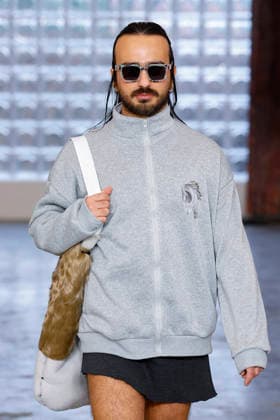 Simon Cracker Fashion Show Ready to Wear Men Collection Fall Winter 2026 2027 at Milan Fashion Week MLFW , January 18th, 2026 Simon Cracker Fashion Show Ready to Wear Men Collection Fall Winter 2026 2027 at Milan Fashion Week January 18th, 2026 Milan Italy  Copyright: xAgencex xBestimagexAgencex xBestimagex