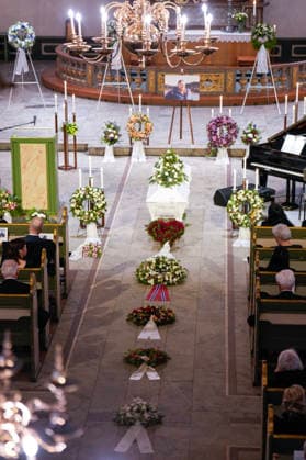 The funeral ceremony for Sverre Anker Ousdal Oslo 20260119 Actor Sverre Anker Ousdal will be buried in Oslo Cathedral on Monday Ousdal died January 3 after a short hospital stay, 81 years old Photo Heiko Junge NTB POOL Oslo Norway ZYff LNK730 EDITORIAL USE ONLY Ref BNC ENTZYff LNK730 jpg  Copyright: xHeikoxJungex xNTBx