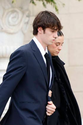 Spanish former King Juan Carlos I s grandsons Pablo Urdangarin (L) and Victoria Federica (R) at their arrival to the funeral of Princess Irene of Greece and Denmark held at the Metropolitan cathedreal of Athens, Greece on 19 January 2026. Princess Irene of Greece and Denmark died in Madrid last 15 January. Funeral of Princess Irene of Greece and Denmark in Athens !ACHTUNG: NUR REDAKTIONELLE NUTZUNG!  Copyright: xMariscalx GRAF1086 20260119-55019105951_1