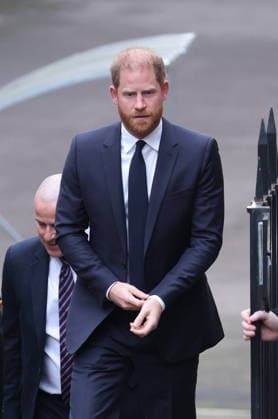 . 19 01 2026. London, United Kingdom. Prince Harry, the Duke of Sussex, arriving for the start of his legal case against Associated Newspapers, at the High Court in London.  xStephenxLockx xi-Imagesx IIM-26515-0014