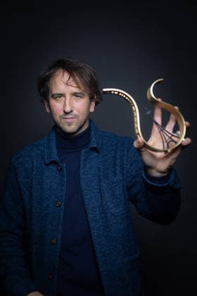 Exclusive - Ceremonie Des Lumieres 2026 - Portrait Exclusive - Stéphane Demoustier Best Screenplay attends the Ceremonie Des Lumieres 31th International Press Award Ceremony at l Institut du Monde Arabe on January 18, 2026 in Paris, France. Photo by Nasser Berzane ABACAPRESS.COM Paris France  Copyright: xBerzanexNasser ABACAx