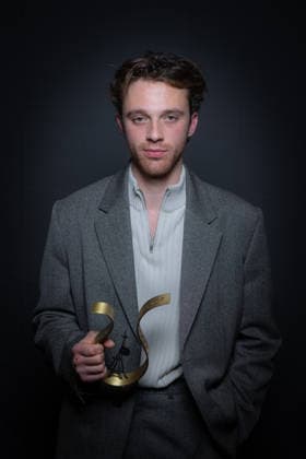 Exclusive - Ceremonie Des Lumieres 2026 - Portrait Exclusive - Benjamin Voisin Best Actor attends the Ceremonie Des Lumieres 31th International Press Award Ceremony at l Institut du Monde Arabe on January 18, 2026 in Paris, France. Photo by Nasser Berzane ABACAPRESS.COM Paris France  Copyright: xBerzanexNasser ABACAx