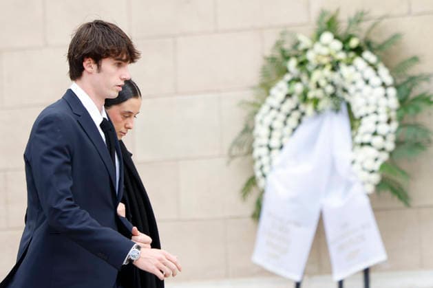 Spanish former King Juan Carlos I s grandsons Pablo Urdangarin (L) and Victoria Federica (R) at their arrival to the funeral of Princess Irene of Greece and Denmark held at the Metropolitan cathedreal of Athens, Greece on 19 January 2026. Princess Irene of Greece and Denmark died in Madrid last 15 January. Funeral of Princess Irene of Greece and Denmark in Athens !ACHTUNG: NUR REDAKTIONELLE NUTZUNG!  Copyright: xMariscalx GRAF1128 20260119-55019106306_1