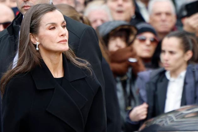 Spanish Queen Letizia (L) after attending to the mass funeral of Princess Irene of Greece and Denmark held at the Metropolitan cathedreal of Athens, Greece on 19 January 2026. Princess Irene of Greece and Denmark died in Madrid last 15 January. Funeral of Princess Irene of Greece and Denmark in Athens !ACHTUNG: NUR REDAKTIONELLE NUTZUNG!  Copyright: xMariscalx GRAF1131 20260119-55019106309_1