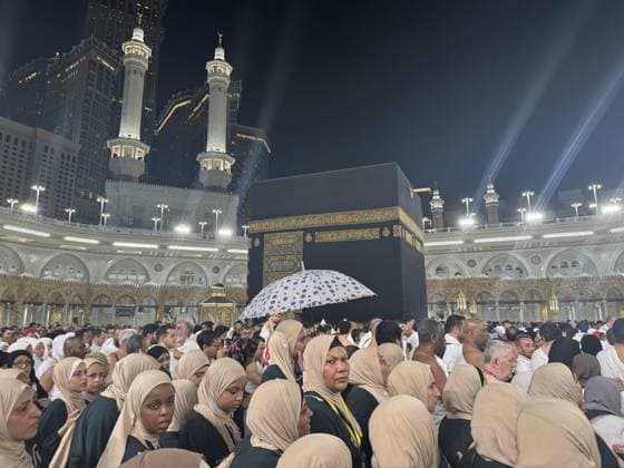 Muslims perform Umrah pilgrimage in Mecca MECCA, SAUDI ARABIA - JANUARY 19: Muslims arrive from different countries for Umrah perform tawaf around the Kaaba, completing their pilgrimage rituals in Mecca, Saudi Arabia on January 19, 2026. Yucel Velioglu Anadolu Mecca Saudi Arabia. Editorial use only. Please get in touch for any other usage.  Copyright: x2026xAnadoluxYucelxVelioglux