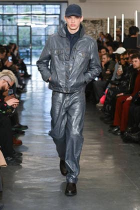 Milan, Milan Men s Fashion Week: Fall Winter 2026 - Men s Fashion, Fall Winter 2026 - David Catalan fashion show. Fashion show photo: model  Copyright: xSimonaxChiocciax xipa-agency.netx xFotosickix IPA_Agency_IPA70286889