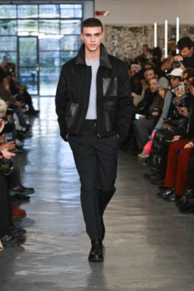 Milan, Milan Men s Fashion Week: Fall Winter 2026 - Men s Fashion, Fall Winter 2026 - David Catalan fashion show. Fashion show photo: model  Copyright: xSimonaxChiocciax xipa-agency.netx xFotosickix IPA_Agency_IPA70286895
