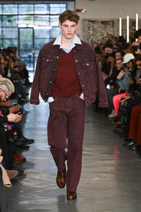 Milan, Milan Men s Fashion Week: Fall Winter 2026 - Men s Fashion, Fall Winter 2026 - David Catalan fashion show. Fashion show photo: model  Copyright: xSimonaxChiocciax xipa-agency.netx xFotosickix IPA_Agency_IPA70286967