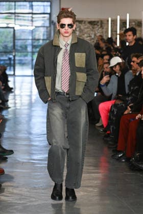 Milan, Milan Men s Fashion Week: Fall Winter 2026 - Men s Fashion, Fall Winter 2026 - David Catalan fashion show. Fashion show photo: model  Copyright: xSimonaxChiocciax xipa-agency.netx xFotosickix IPA_Agency_IPA70286988