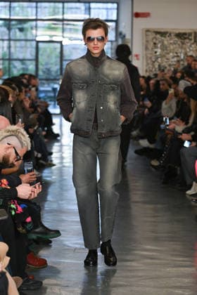 Milan, Milan Men s Fashion Week: Fall Winter 2026 - Men s Fashion, Fall Winter 2026 - David Catalan fashion show. Fashion show photo: model  Copyright: xSimonaxChiocciax xipa-agency.netx xFotosickix IPA_Agency_IPA70286970