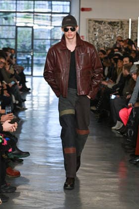 Milan, Milan Men s Fashion Week: Fall Winter 2026 - Men s Fashion, Fall Winter 2026 - David Catalan fashion show. Fashion show photo: model  Copyright: xSimonaxChiocciax xipa-agency.netx xFotosickix IPA_Agency_IPA70286991