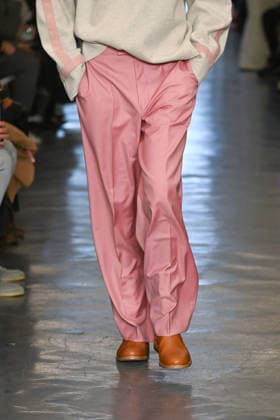 Milan, Milan Men s Fashion Week: Fall Winter 2026 - Men s Fashion, Fall Winter 2026 - Miguel Vieira fashion show. Fashion show photo: model  Copyright: xSimonaxChiocciax xipa-agency.netx xFotosickix IPA_Agency_IPA70287681