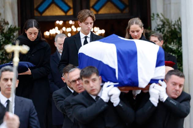 Spanish former King Juan Carlos s grandaughters Victoria Federica (L) and Irene Urdangarín (R) after attending to the mass funeral of Princess Irene of Greece and Denmark held at the Metropolitan cathedreal of Athens, Greece on 19 January 2026. Princess Irene of Greece and Denmark died in Madrid last 15 January. Funeral of Princess Irene of Greece and Denmark in Athens !ACHTUNG: NUR REDAKTIONELLE NUTZUNG!  Copyright: xMariscalx GRAF1297 20260119-55019107734_1