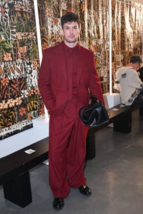 Milan, Milan Men s Fashion Week: Fall Winter 2026 - Men s Fashion, Fall Winter 2026 - David Catalan show. Front row. Pictured: Alejandro Rojo  Copyright: xSimonaxChiocciax xipa-agency.netx xFotosickix IPA_Agency_IPA70288355
