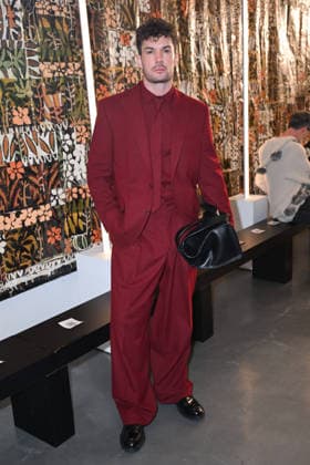 Milan, Milan Men s Fashion Week: Fall Winter 2026 - Men s Fashion, Fall Winter 2026 - David Catalan show. Front row. Pictured: Alejandro Rojo  Copyright: xSimonaxChiocciax xipa-agency.netx xFotosickix IPA_Agency_IPA70288357