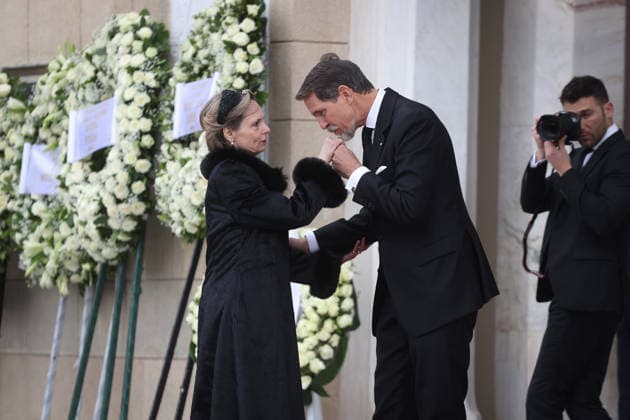 Princess Irene of Greece and Denmark laid to rest in Athens ATHENS, GREECE - JANUARY 19: Funeral of Princess Irene of Greece and Denmark, at the Metropolitan Cathedral in Athens, Greece, on January 19, 2026. Costas Baltas Anadolu Athens Greece. Editorial use only. Please get in touch for any other usage.  Copyright: x2026xAnadoluxCostasxBaltasx