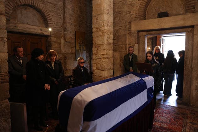 Princess Irene of Greece and Denmark laid to rest in Athens ATHENS, GREECE - JANUARY 19: Funeral of Princess Irene of Greece and Denmark, at the Metropolitan Cathedral in Athens, Greece, on January 19, 2026. Costas Baltas Anadolu Athens Greece. Editorial use only. Please get in touch for any other usage.  Copyright: x2026xAnadoluxCostasxBaltasx