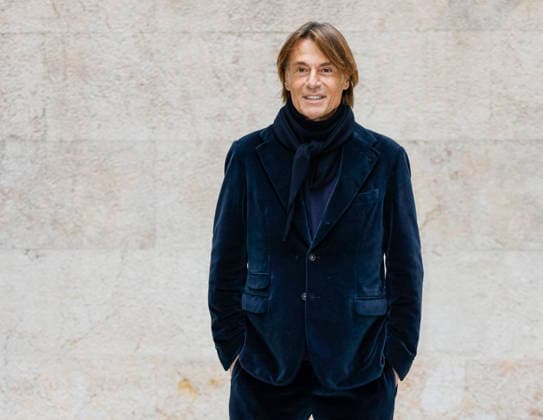 MFW - Menswear Fall Winter 2026-27 ARMANI Photocall MILAN, ITALY - JANUARY 19: Piero Piazzi arrives at the Giorgio Armani fashion show during the Milan Fashion Week - Menswear Fall Winter 2026-2027 on January 19, 2026 in Milan, Italy. Photo by Marco Piovanotto Abacapress.com  Copyright: xPiovanottoxMarco ABACAx