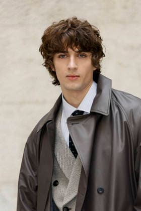 MFW - Menswear Fall Winter 2026-27 ARMANI Photocall MILAN, ITALY - JANUARY 19: Malcolm McRae arrives at the Giorgio Armani fashion show during the Milan Fashion Week - Menswear Fall Winter 2026-2027 on January 19, 2026 in Milan, Italy. Photo by Marco Piovanotto Abacapress.com  Copyright: xPiovanottoxMarco ABACAx