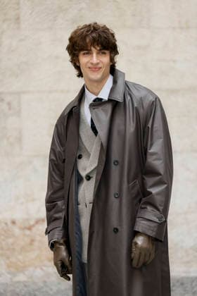 MFW - Menswear Fall Winter 2026-27 ARMANI Photocall MILAN, ITALY - JANUARY 19: Malcolm McRae arrives at the Giorgio Armani fashion show during the Milan Fashion Week - Menswear Fall Winter 2026-2027 on January 19, 2026 in Milan, Italy. Photo by Marco Piovanotto Abacapress.com  Copyright: xPiovanottoxMarco ABACAx