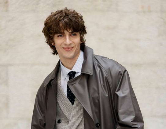 MFW - Menswear Fall Winter 2026-27 ARMANI Photocall MILAN, ITALY - JANUARY 19: Malcolm McRae arrives at the Giorgio Armani fashion show during the Milan Fashion Week - Menswear Fall Winter 2026-2027 on January 19, 2026 in Milan, Italy. Photo by Marco Piovanotto Abacapress.com  Copyright: xPiovanottoxMarco ABACAx