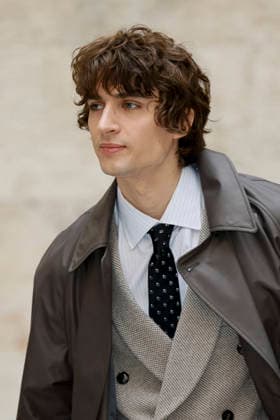 MFW - Menswear Fall Winter 2026-27 ARMANI Photocall MILAN, ITALY - JANUARY 19: Malcolm McRae arrives at the Giorgio Armani fashion show during the Milan Fashion Week - Menswear Fall Winter 2026-2027 on January 19, 2026 in Milan, Italy. Photo by Marco Piovanotto Abacapress.com  Copyright: xPiovanottoxMarco ABACAx