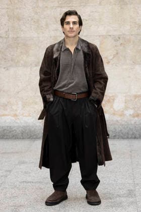 MFW - Menswear Fall Winter 2026-27 ARMANI Photocall MILAN, ITALY - JANUARY 19: Carlo Sistini arrives at the Giorgio Armani fashion show during the Milan Fashion Week - Menswear Fall Winter 2026-2027 on January 19, 2026 in Milan, Italy. Photo by Marco Piovanotto Abacapress.com  Copyright: xPiovanottoxMarco ABACAx