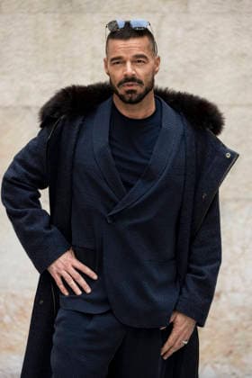 MFW - Menswear Fall Winter 2026-27 ARMANI Photocall MILAN, ITALY - JANUARY 19: Ricky Martin arrives at the Giorgio Armani fashion show during the Milan Fashion Week - Menswear Fall Winter 2026-2027 on January 19, 2026 in Milan, Italy. Photo by Marco Piovanotto Abacapress.com  Copyright: xPiovanottoxMarco ABACAx