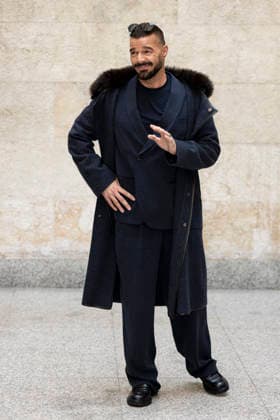 MFW - Menswear Fall Winter 2026-27 ARMANI Photocall MILAN, ITALY - JANUARY 19: Ricky Martin arrives at the Giorgio Armani fashion show during the Milan Fashion Week - Menswear Fall Winter 2026-2027 on January 19, 2026 in Milan, Italy. Photo by Marco Piovanotto Abacapress.com  Copyright: xPiovanottoxMarco ABACAx