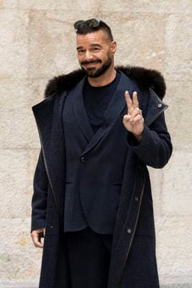 MFW - Menswear Fall Winter 2026-27 ARMANI Photocall MILAN, ITALY - JANUARY 19: Ricky Martin arrives at the Giorgio Armani fashion show during the Milan Fashion Week - Menswear Fall Winter 2026-2027 on January 19, 2026 in Milan, Italy. Photo by Marco Piovanotto Abacapress.com  Copyright: xPiovanottoxMarco ABACAx