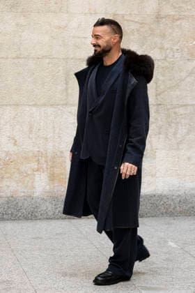 MFW - Menswear Fall Winter 2026-27 ARMANI Photocall MILAN, ITALY - JANUARY 19: Ricky Martin arrives at the Giorgio Armani fashion show during the Milan Fashion Week - Menswear Fall Winter 2026-2027 on January 19, 2026 in Milan, Italy. Photo by Marco Piovanotto Abacapress.com  Copyright: xPiovanottoxMarco ABACAx
