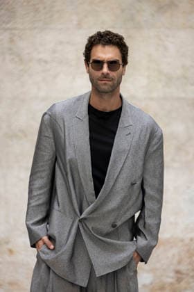 MFW - Menswear Fall Winter 2026-27 ARMANI Photocall MILAN, ITALY - JANUARY 19: Nicolás Furtado arrives at the Giorgio Armani fashion show during the Milan Fashion Week - Menswear Fall Winter 2026-2027 on January 19, 2026 in Milan, Italy. Photo by Marco Piovanotto Abacapress.com  Copyright: xPiovanottoxMarco ABACAx