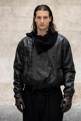MFW - Menswear Fall Winter 2026-27 ARMANI Photocall MILAN, ITALY - JANUARY 19: Gabriele Esposito arrives at the Giorgio Armani fashion show during the Milan Fashion Week - Menswear Fall Winter 2026-2027 on January 19, 2026 in Milan, Italy. Photo by Marco Piovanotto Abacapress.com  Copyright: xPiovanottoxMarco ABACAx
