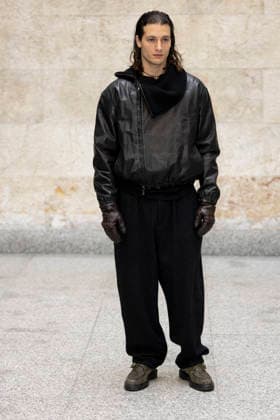 MFW - Menswear Fall Winter 2026-27 ARMANI Photocall MILAN, ITALY - JANUARY 19: Gabriele Esposito arrives at the Giorgio Armani fashion show during the Milan Fashion Week - Menswear Fall Winter 2026-2027 on January 19, 2026 in Milan, Italy. Photo by Marco Piovanotto Abacapress.com  Copyright: xPiovanottoxMarco ABACAx