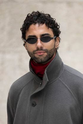 MFW - Menswear Fall Winter 2026-27 ARMANI Photocall MILAN, ITALY - JANUARY 19: Benjamin Patch arrives at the Giorgio Armani fashion show during the Milan Fashion Week - Menswear Fall Winter 2026-2027 on January 19, 2026 in Milan, Italy. Photo by Marco Piovanotto Abacapress.com  Copyright: xPiovanottoxMarco ABACAx