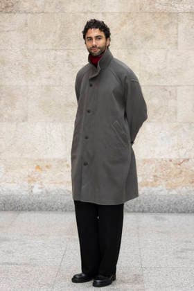 MFW - Menswear Fall Winter 2026-27 ARMANI Photocall MILAN, ITALY - JANUARY 19: Benjamin Patch arrives at the Giorgio Armani fashion show during the Milan Fashion Week - Menswear Fall Winter 2026-2027 on January 19, 2026 in Milan, Italy. Photo by Marco Piovanotto Abacapress.com  Copyright: xPiovanottoxMarco ABACAx