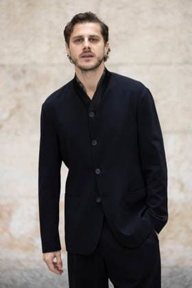 MFW - Menswear Fall Winter 2026-27 ARMANI Photocall MILAN, ITALY - JANUARY 19: Andrea Arcangeli arrives at the Giorgio Armani fashion show during the Milan Fashion Week - Menswear Fall Winter 2026-2027 on January 19, 2026 in Milan, Italy. Photo by Marco Piovanotto Abacapress.com  Copyright: xPiovanottoxMarco ABACAx