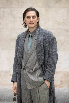 MFW - Menswear Fall Winter 2026-27 ARMANI Photocall MILAN, ITALY - JANUARY 19: Luca Martinelli arrives at the Giorgio Armani fashion show during the Milan Fashion Week - Menswear Fall Winter 2026-2027 on January 19, 2026 in Milan, Italy. Photo by Marco Piovanotto Abacapress.com  Copyright: xPiovanottoxMarco ABACAx