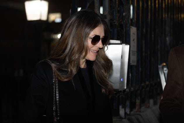 January 19, 2026, London, England, United Kingdom: ELIZABETH HURLEY leaves the Royal Courts Of Justice, central London, after the first day of the trial over allegations of unlawful information gathering brought against Associated Newspapers Limited (ANL) by seven people - the Duke of Sussex, Baroness Doreen Lawrence, Sir Elton John, David Furnish, Liz Hurley, Sadie Frost and Sir Simon Hughes. London United Kingdom - ZUMAs262 20260119_zip_s262_044 Copyright: xTayfunxSalcix