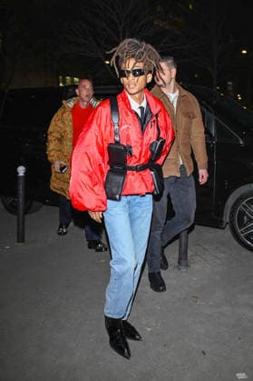 Jaden Smith in the Montparnasse district of Paris, France, on January 19, 2026 Jaden Smith has been appointed mens artistic director at Christian Louboutin, with a capsule collection in January for Paris Fashion Week and a first official show in Paris for Fall Winter 2026 Yehiel Chekroune Bestimage Jaden Smith in the Montparnasse district of Paris, France, on January 19, 2026 Jaden Smith has been appointed mens artistic director at Christian Louboutin, with a capsule collection in January for Paris Fashion Week and a first official show in Paris for Fall Winter 2026 Paris France  Copyright: xYehielxChekrounex xBestimagexYehielxChekrounex xBestimagex